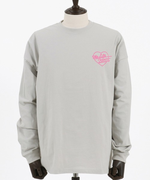 mlt4638- プリントロンT（NEONハート）（Tシャツ/カットソー）｜CAMBIO（カンビオ）