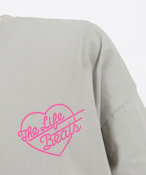 mlt4638- プリントロンT（NEONハート）（Tシャツ/カットソー）｜CAMBIO（カンビオ）