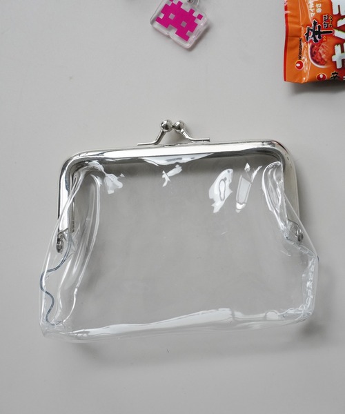 クリア がま口 ミニ ポーチ（ポーチ）｜Port（ポート）のファッション