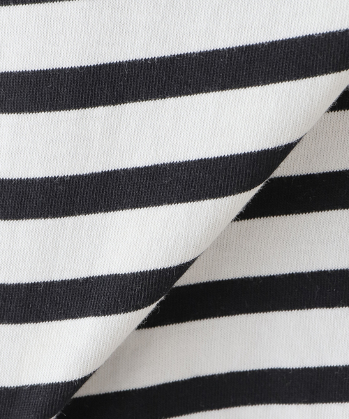 B.C STOCK(ベーセーストック)の「裾スリットロンT(Tシャツ/カットソー・レディース・ネイビー/ブラック系その他/ホワイト・FREE)」の19枚目の写真