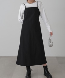 FREE'S MART | バックオープンナイロンジャンパースカート(ワンピース)