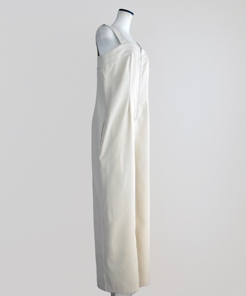 Marient（マリエント）の「センタージップツイルサロペット（サロペット/オーバーオール・レディース・ブラック/アイボリー・FREE）」の22枚目の写真