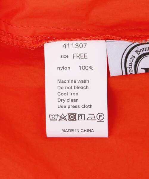 BEAVER（ビーバー）の「B omnivore/ビーオムニボー コットン＆タフタＳ／Ｌプルオーバー（シャツ/ブラウス・レディース・ブラック/オレンジ・F）」の18枚目の写真