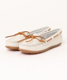 《ミネトンカ MINNETONKA》 モカシン ボート レザー モック BOAT MOC レディース