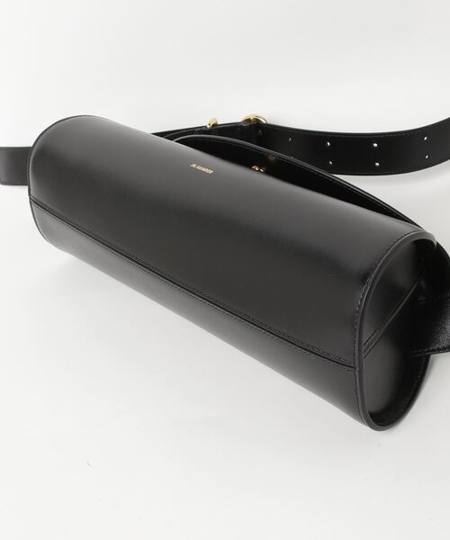 JIL SANDER(ジルサンダー)の「JIL SANDER CANNOLO GRANDE(ハンドバッグ・レディース・ブラック・FREE)」の3枚目の写真