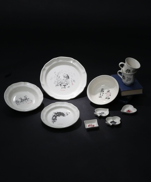 Fishs Eddy(フィッシュエディ)]アリスミニプレート（食器）｜niko and