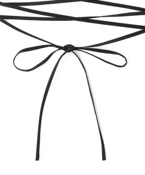 MECRE(メクル)の「フロントボタンツイルビスチェ(ベスト・レディース・ブラック/グレー・FREE)」の7枚目の写真