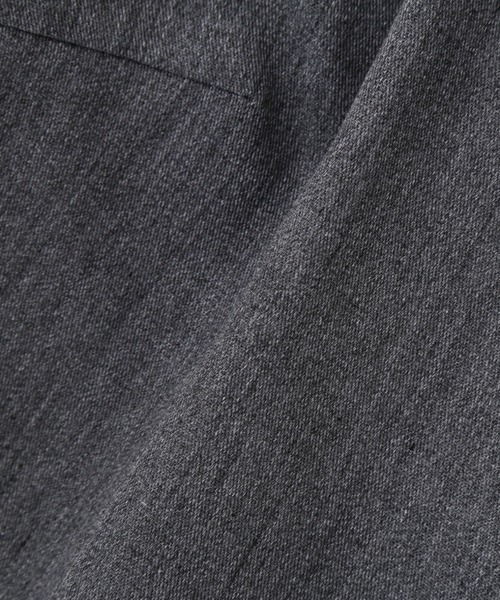 MECRE(メクル)の「フロントボタンツイルビスチェ(ベスト・レディース・ブラック/グレー・FREE)」の10枚目の写真