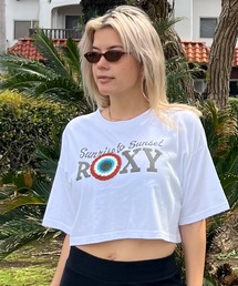 ROXY/ロキシー 半袖Tシャツ ブランドロゴ ショート丈/クロップ丈 RST242627T
