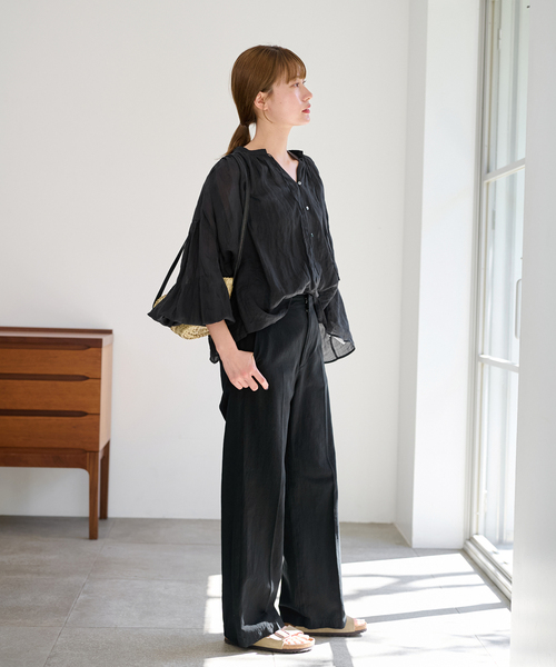 セール】ギャザーブラウス（シャツ/ブラウス）｜FRAMeWORK