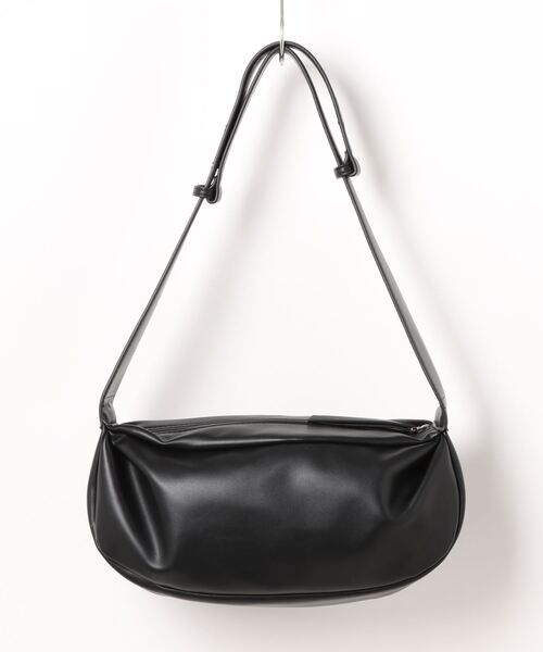 y/m（イム）の「ワイドショルダーBAG（ショルダーバッグ・レディース・ブラック・FREE）」の5枚目の写真