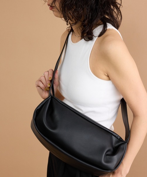y/m（イム）の「ワイドショルダーBAG（ショルダーバッグ・レディース・ブラック・FREE）」の13枚目の写真
