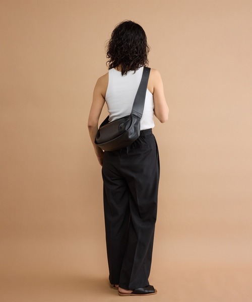 y/m（イム）の「ワイドショルダーBAG（ショルダーバッグ・レディース・ブラック・FREE）」の12枚目の写真