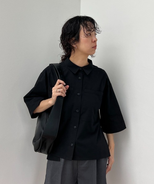 y/m（イム）の「ワイドショルダーBAG（ショルダーバッグ・レディース・ブラック・FREE）」の19枚目の写真