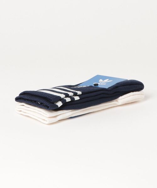 adidas Originals(アディダスオリジナルス)の「ステイトメント アンクルソックス / アディダスオリジナルス adidas Originals(ソックス/靴下・メンズ・ブルー・LARGE/MEDIUM/SMALL)」の2枚目の写真
