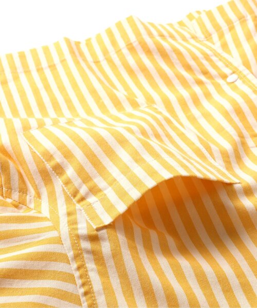 p.premier(ピードットプルミエ)の「半袖ワイドストライプシャツ(シャツ/ブラウス・キッズ・ブルー/イエロー/ブラウン/ピンク・80/90/100/110/120/140/130)」の17枚目の写真