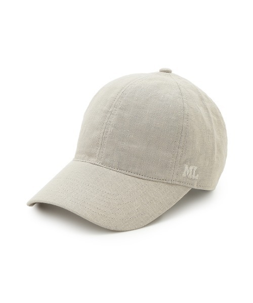 Mila Owen（ミラオーウェン）の「フレンチリネンキャップ（キャップ・レディース・ブラック/チャコールグレー/ベージュ・FREE）」の3枚目の写真