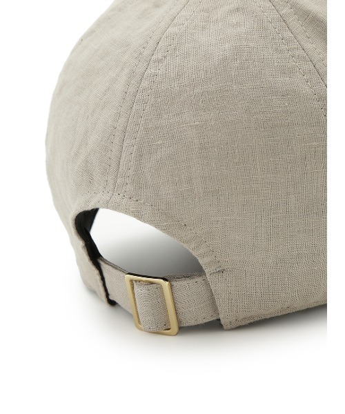 Mila Owen（ミラオーウェン）の「フレンチリネンキャップ（キャップ・レディース・ブラック/チャコールグレー/ベージュ・FREE）」の8枚目の写真