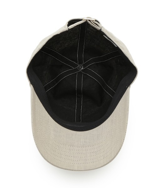 Mila Owen（ミラオーウェン）の「フレンチリネンキャップ（キャップ・レディース・ブラック/チャコールグレー/ベージュ・FREE）」の10枚目の写真