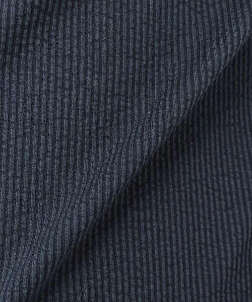 NOLLEY’S（ノーリーズ）の「《ビジカジ対応》サッカーニットテープポロシャツ（ポロシャツ・メンズ・サックスブルー/ブルー系その他/ネイビー・XL/L/M/S）」の9枚目の写真