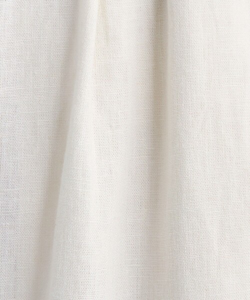 green label relaxing（グリーンレーベルリラクシング）の「BREEZE LINEN ブリーズリネン カーゴ パンツ オフホワイト（カーゴパンツ・レディース・オフホワイト・38/36）」の13枚目の写真