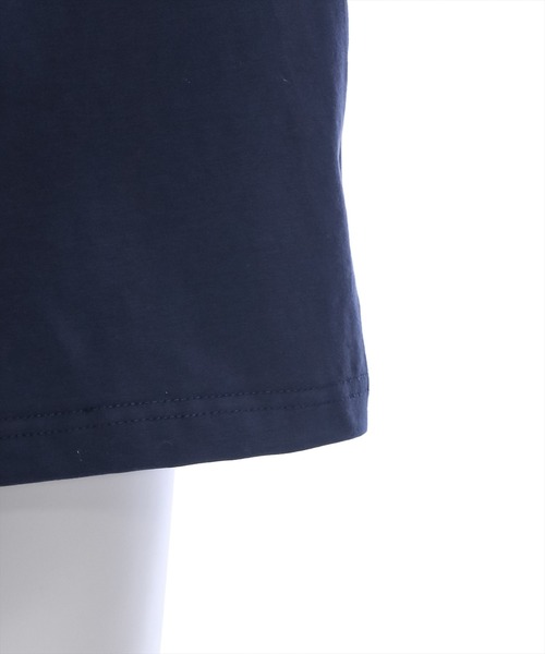 clear（クリア）の「ラバーワッペンライン入りオーバーサイズTシャツ≪2024SS≫（Tシャツ/カットソー・レディース・オフホワイト/ブラック/ネイビー・F）」の10枚目の写真