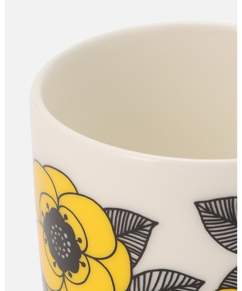 marimekko(マリメッコ)の「Kestit / coffee cup 2dl 2pcs(グラス/マグカップ/タンブラー・レディース・イエロー・FREE)」の3枚目の写真