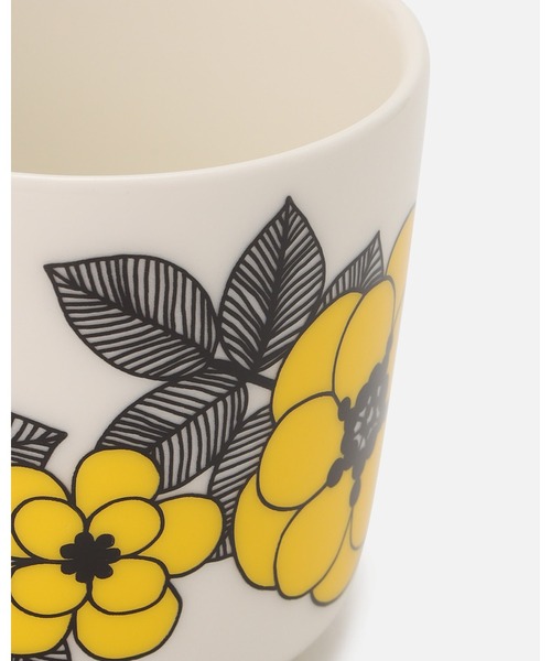 marimekko(マリメッコ)の「Kestit / coffee cup 2dl 2pcs(グラス/マグカップ/タンブラー・レディース・イエロー・FREE)」の4枚目の写真