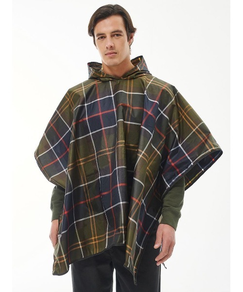 Barbour（バブアー）の「クラシック タータンチェック ポンチョ