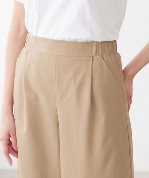 alotta(アロッタ)の「麻調セミワイドパンツ(その他パンツ・レディース・ベージュ/グレー/ライトブルー・LARGE/MEDIUM/X-LARGE)」の15枚目の写真