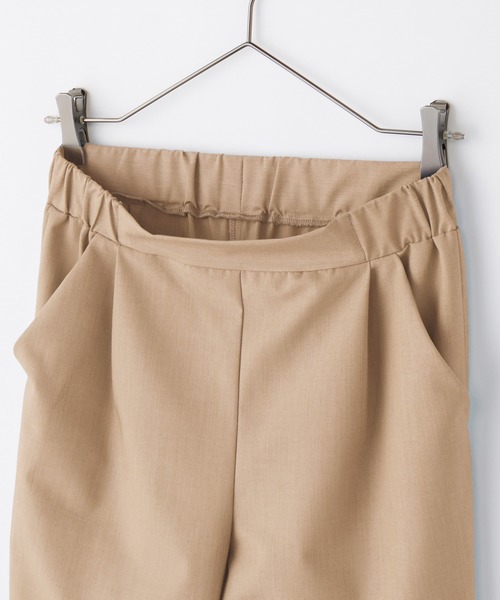 alotta(アロッタ)の「麻調セミワイドパンツ(その他パンツ・レディース・ベージュ/グレー/ライトブルー・LARGE/MEDIUM/X-LARGE)」の6枚目の写真