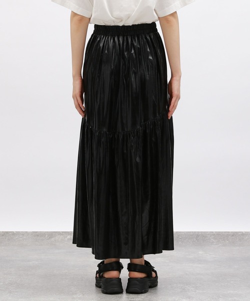 LAKOLE（ラコレ）の「メタリックティアードスカート / 127589（スカート・レディース・ブラック/シルバー・SMALL/MEDIUM）」の17枚目の写真