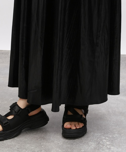 LAKOLE（ラコレ）の「メタリックティアードスカート / 127589（スカート・レディース・ブラック/シルバー・SMALL/MEDIUM）」の19枚目の写真