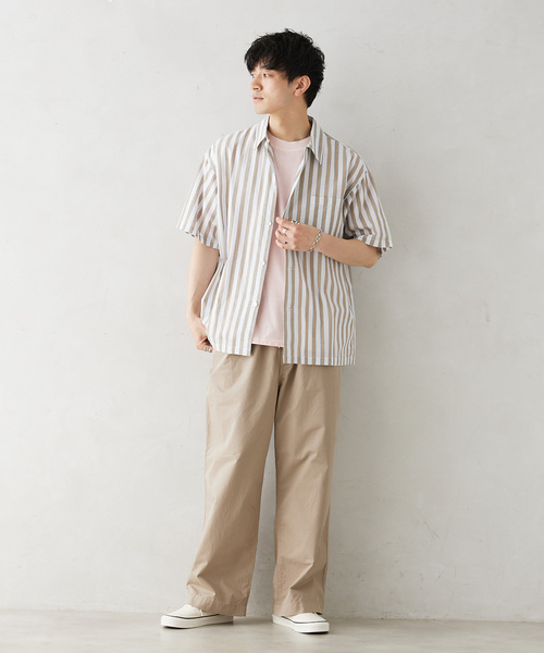 JOURNAL STANDARD relume(ジャーナルスタンダード レリューム)の「AMERICAN フェイドイージースラックス by スーピマコットン(スラックス・メンズ・グレー系その他/カーキ/ウッド/ブラックミックス・MEDIUM/LARGE)」の21枚目の写真