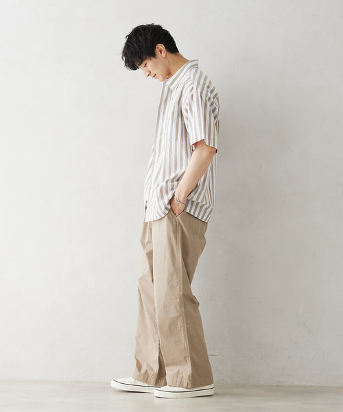 JOURNAL STANDARD relume(ジャーナルスタンダード レリューム)の「AMERICAN フェイドイージースラックス by スーピマコットン(スラックス・メンズ・グレー系その他/カーキ/ウッド/ブラックミックス・MEDIUM/LARGE)」の20枚目の写真