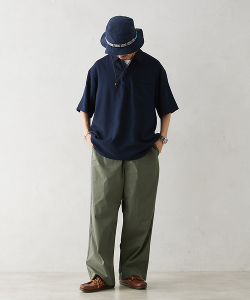 JOURNAL STANDARD relume(ジャーナルスタンダード レリューム)の「AMERICAN フェイドイージースラックス by スーピマコットン(スラックス・メンズ・グレー系その他/カーキ/ウッド/ブラックミックス・MEDIUM/LARGE)」の12枚目の写真