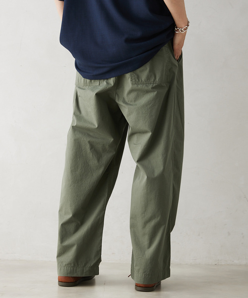 JOURNAL STANDARD relume(ジャーナルスタンダード レリューム)の「AMERICAN フェイドイージースラックス by スーピマコットン(スラックス・メンズ・グレー系その他/カーキ/ウッド/ブラックミックス・MEDIUM/LARGE)」の6枚目の写真