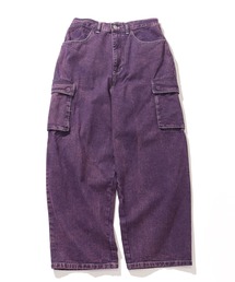 【VISION STREET WEAR/ヴィジョンストリートウェア】ワイドカーゴ デニムパンツ