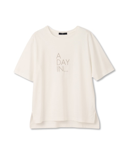 la.f…(ラエフ)の「刺しゅうコンパクトTシャツ≪洗濯機で洗える≫(Tシャツ/カットソー・レディース・ホワイト系その他/ホワイト・11号/9号)」の20枚目の写真