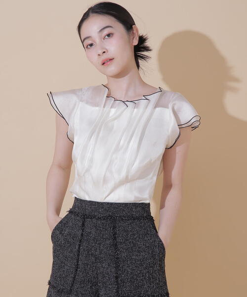 JILLSTUART - ラッフルメローブラウス ◇ラッフルメローブラウス（シャツ/ブラウス）｜JILL by JILL