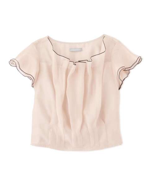 JILL by JILL STUART(ジルバイジルスチュアート)の「◇ラッフルメローブラウス(シャツ/ブラウス・レディース・ホワイト/ベージュ・FREE)」の9枚目の写真