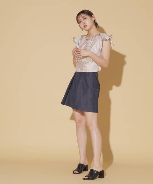 JILL by JILL STUART(ジルバイジルスチュアート)の「◇ラッフルメローブラウス(シャツ/ブラウス・レディース・ホワイト/ベージュ・FREE)」の12枚目の写真