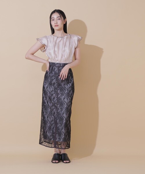JILL by JILL STUART(ジルバイジルスチュアート)の「◇ラッフルメローブラウス(シャツ/ブラウス・レディース・ホワイト/ベージュ・FREE)」の19枚目の写真