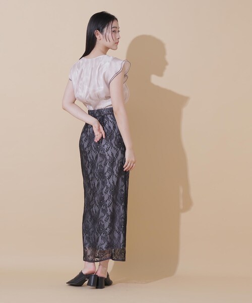 JILL by JILL STUART(ジルバイジルスチュアート)の「◇ラッフルメローブラウス(シャツ/ブラウス・レディース・ホワイト/ベージュ・FREE)」の22枚目の写真
