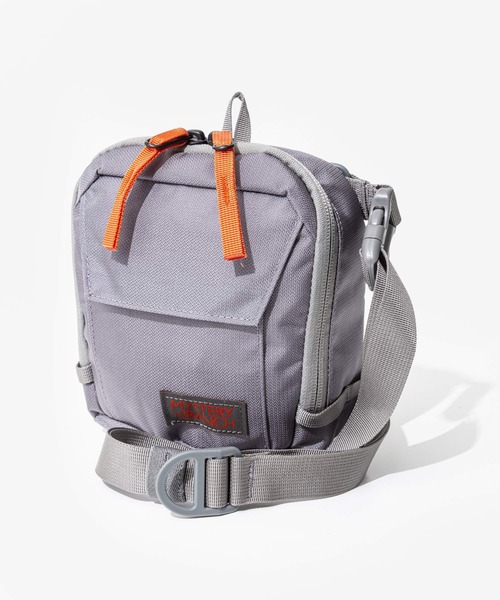 MYSTERY RANCH（ミステリーランチ）の「MYSTERY RANCH DISTRICT 2　ミステリーランチ ディストリクト 2　ショルダーバック（ショルダーバッグ・メンズ・グレー/ブラック・FREE）」の2枚目の写真