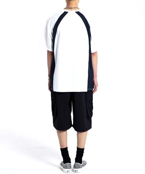 ALAND(エーランド)の「Filluminate/SIDE LINE T(Tシャツ/カットソー・メンズ・ブルー/ブラウン/ホワイト・MEDIUM/LARGE/SMALL)」の20枚目の写真