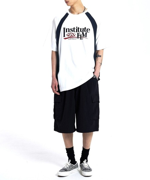 ALAND(エーランド)の「Filluminate/SIDE LINE T(Tシャツ/カットソー・メンズ・ブルー/ブラウン/ホワイト・MEDIUM/LARGE/SMALL)」の21枚目の写真