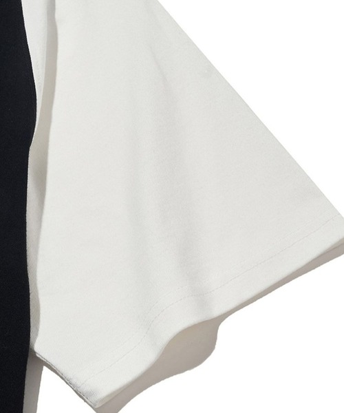 ALAND(エーランド)の「Filluminate/SIDE LINE T(Tシャツ/カットソー・メンズ・ブルー/ブラウン/ホワイト・MEDIUM/LARGE/SMALL)」の14枚目の写真