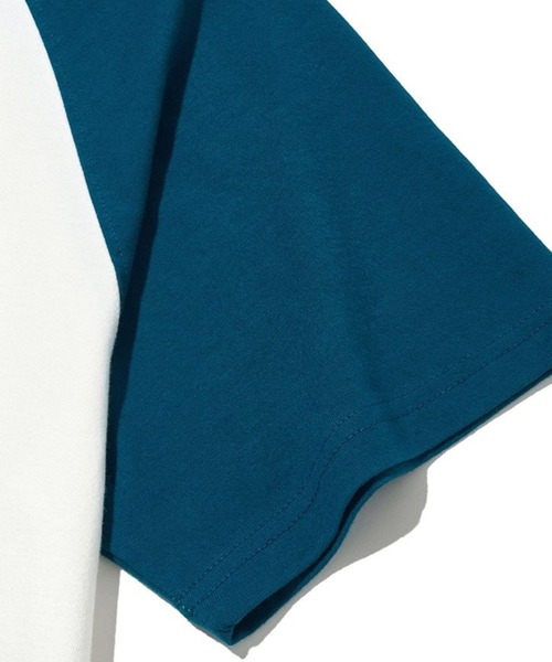 ALAND(エーランド)の「Filluminate/SIDE LINE T(Tシャツ/カットソー・メンズ・ブルー/ブラウン/ホワイト・MEDIUM/LARGE/SMALL)」の8枚目の写真