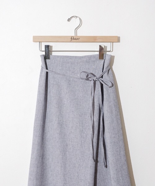 flower（フラワー）の「タックマーメイドスカート（スカート・レディース・ベージュ/グレー・FREE）」の22枚目の写真